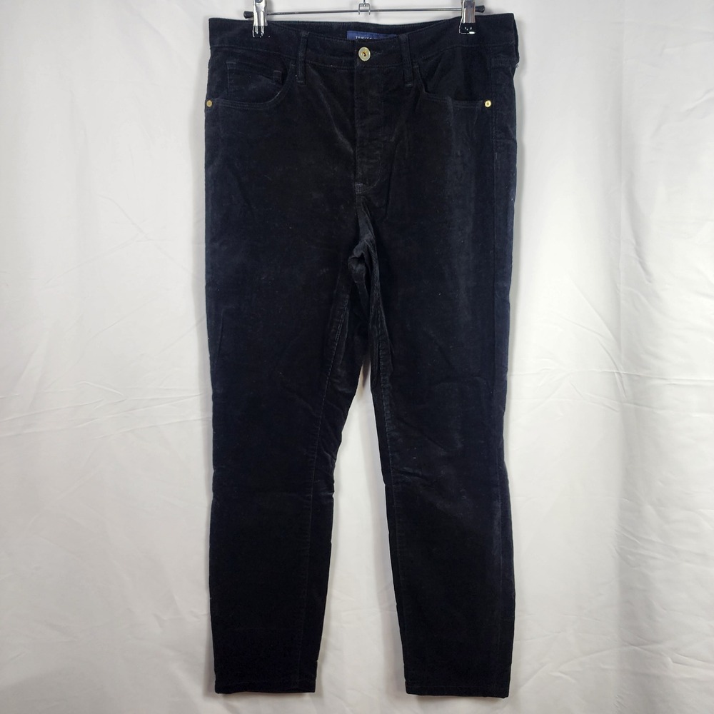 Tommy Hilfiger Tribeca‎ Skinny Stretch Corduroy Pants Womens 10 Preppy Designer